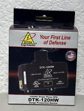 Ditek DTK-120HW 120VAC Single Phase SPD Surge Protection Device - New in Box