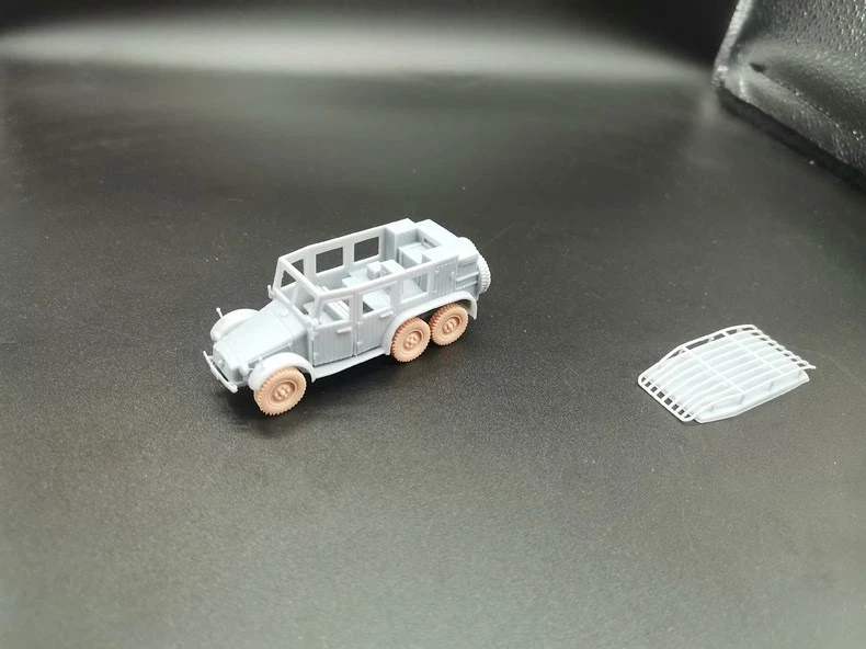 3D Printing 1/72 German Krupp kfz19 communication vehicle Model Unpainted - Image 2 of 2