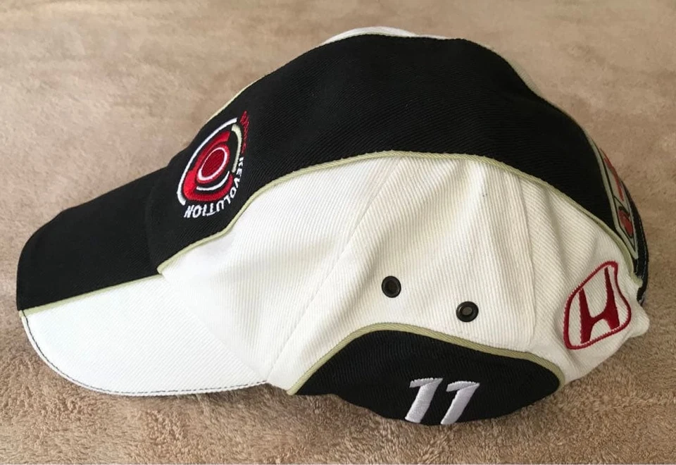 Honda Racing Team Racing Revolution Cap No 11 Signed Rubens Barrichello New - Image 3 of 4