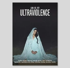 LANA DEL REY Ultraviolence Vintage Poster