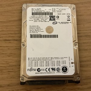 Fujitsu 80GB 5400RPM SATA 2,5 Zoll HDD Festplatte MHZ2080BH