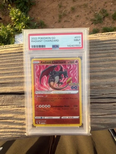 2023 Pokémon SWSH Radiant Charizard Crown Zenith #20 PSA 9