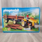 Vintage Playmobil 4209 Logger's Tractor 2005 New In Box Sealed