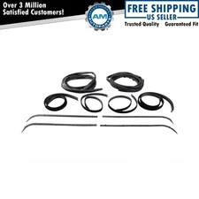 Door Window Belt Weatherstrip Kit Fits 1971-1972 Ford F-100 F-250 F-350