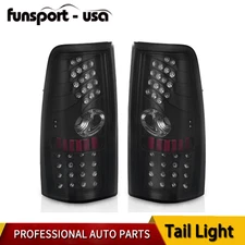 Smoke LED Tail Lights for 1999-2007 Chevy Silverado 1999-02 GMC Sierra Tail Lamp