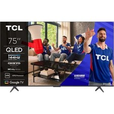 TV QLED 75 Pouces TCL 75P89K 4K UHD 144Hz Google TV Dolby Vision 4xHDMI 2.1