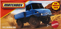 Matchbox 2026 - 1963 Unimog 406 Mercedes Benz - Power Grabs - Neu & Ovp