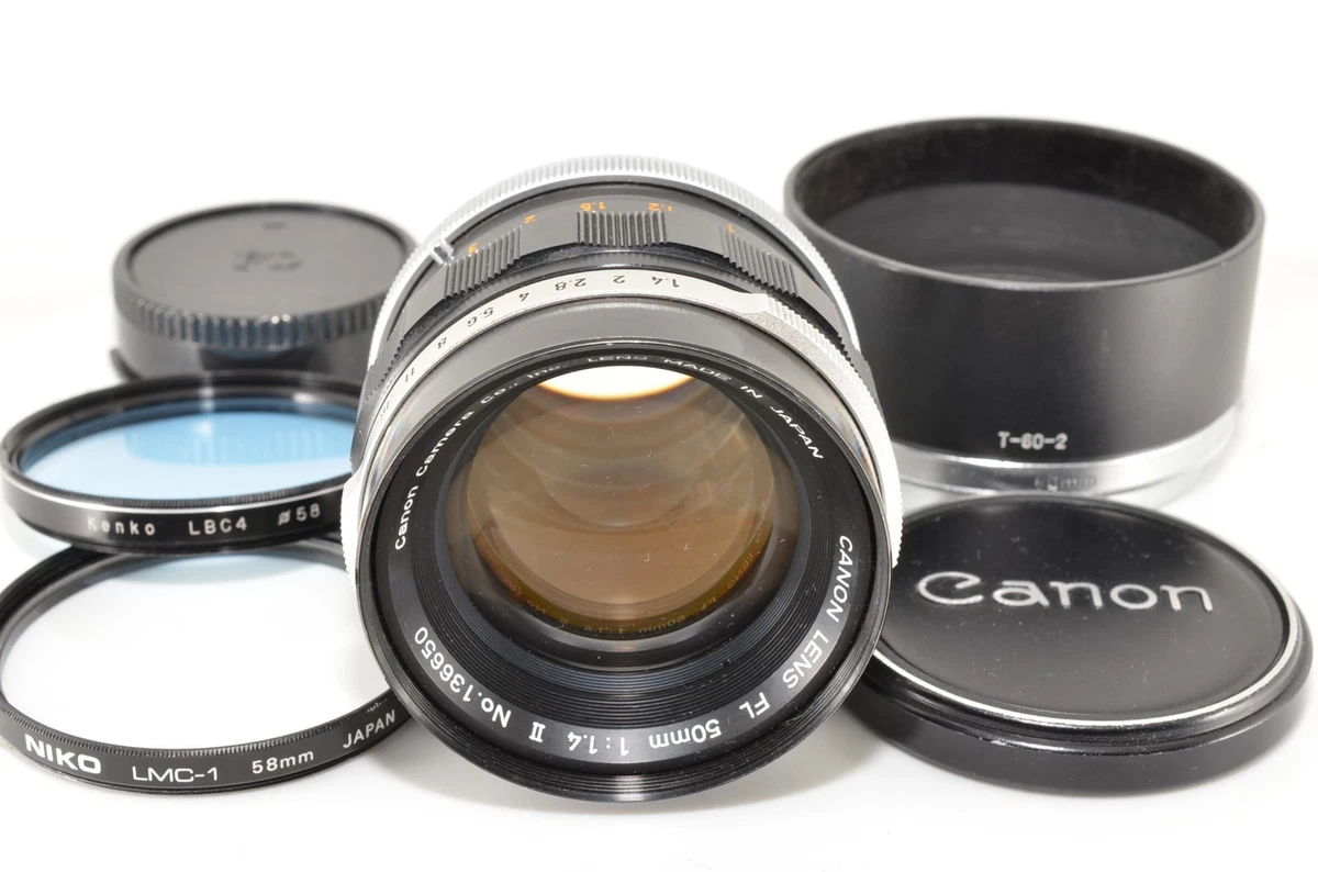 Canon FL f/1.4 Lenses 50mm Focal for sale | eBay