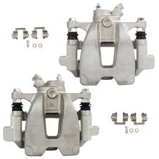 Rear Pair For 10-12 Land Rover Range Rover Sport  Brake Calipers w/ Bracket