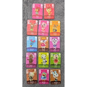 rare amiibo animal crossing cards Nintendo Series List Of Amiibo Cards