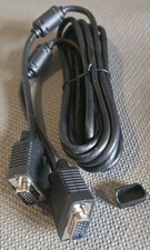 5 SVGA SUPER VGA Monitor 15PIN M/M Male To Male 6ft Cable CORD PC MONITOR