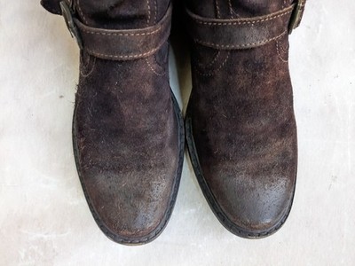 Frye new Men\'s leather distressed Suede Harness Boot CURIO Vintage || | SOLD • Just a perfectly worn in pair of  main image 2