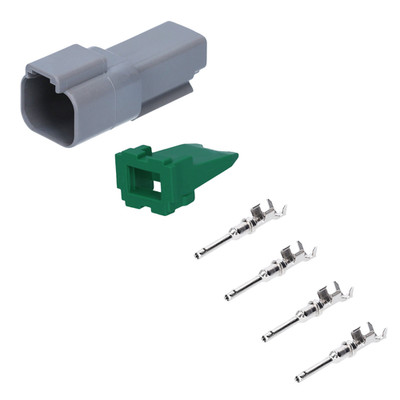 Kalitec KALI-1204-P DEUTSCH DT Steckverbinder Stift Set 4 polig IP68 für KFZ 24V