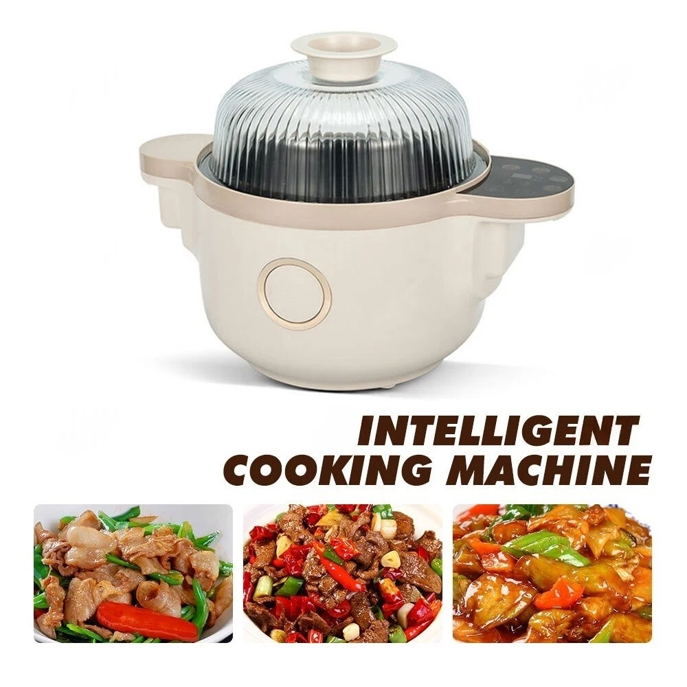 Auto Stir-frying Machine Non-Stick Multi-function Smart Cooker 220V 1400W 3.5L
