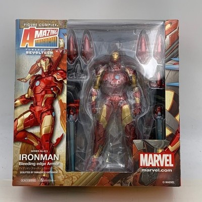 Revoltech Amazing Yamaguchi Ironman Bleeding Edge Armor Marvel Nr.013 Figur