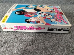 Coconut Japan Famicom Soft I LOVE Softball Used