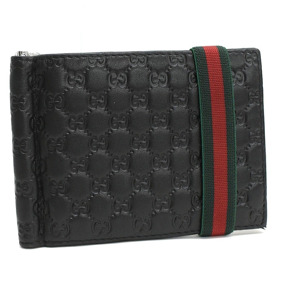 小物 OLD GUCCI Bifold Wallet Clip Vintage s-l1600.jpg