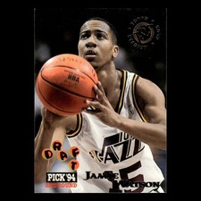 Jamie Watson Rookie #233 1994-95 Topps Stadium Club Draft Pick Utah Jazz Card. rookie card picture
