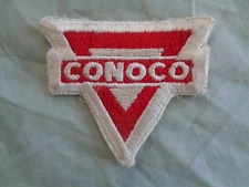 VINTAGE CONOCO GAS PATCH 3 X 2 1/2 inches - NEW VINTAGE - ORIGINAL
