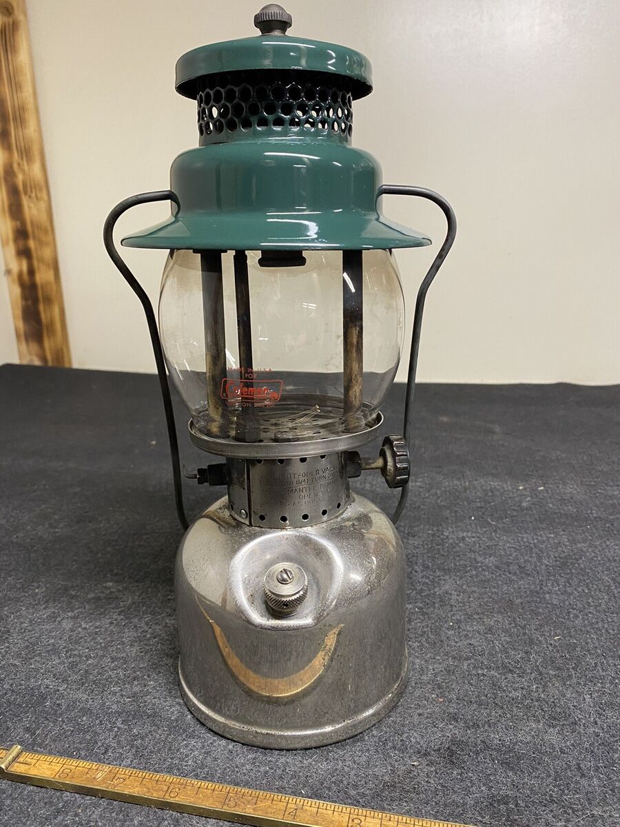 Vintage Coleman 242C Lantern 5 - 1948 Nickel Finish Sunshine Vintage Coleman 242C Lantern 5 - 1948 Nickel Finish Sunshine
