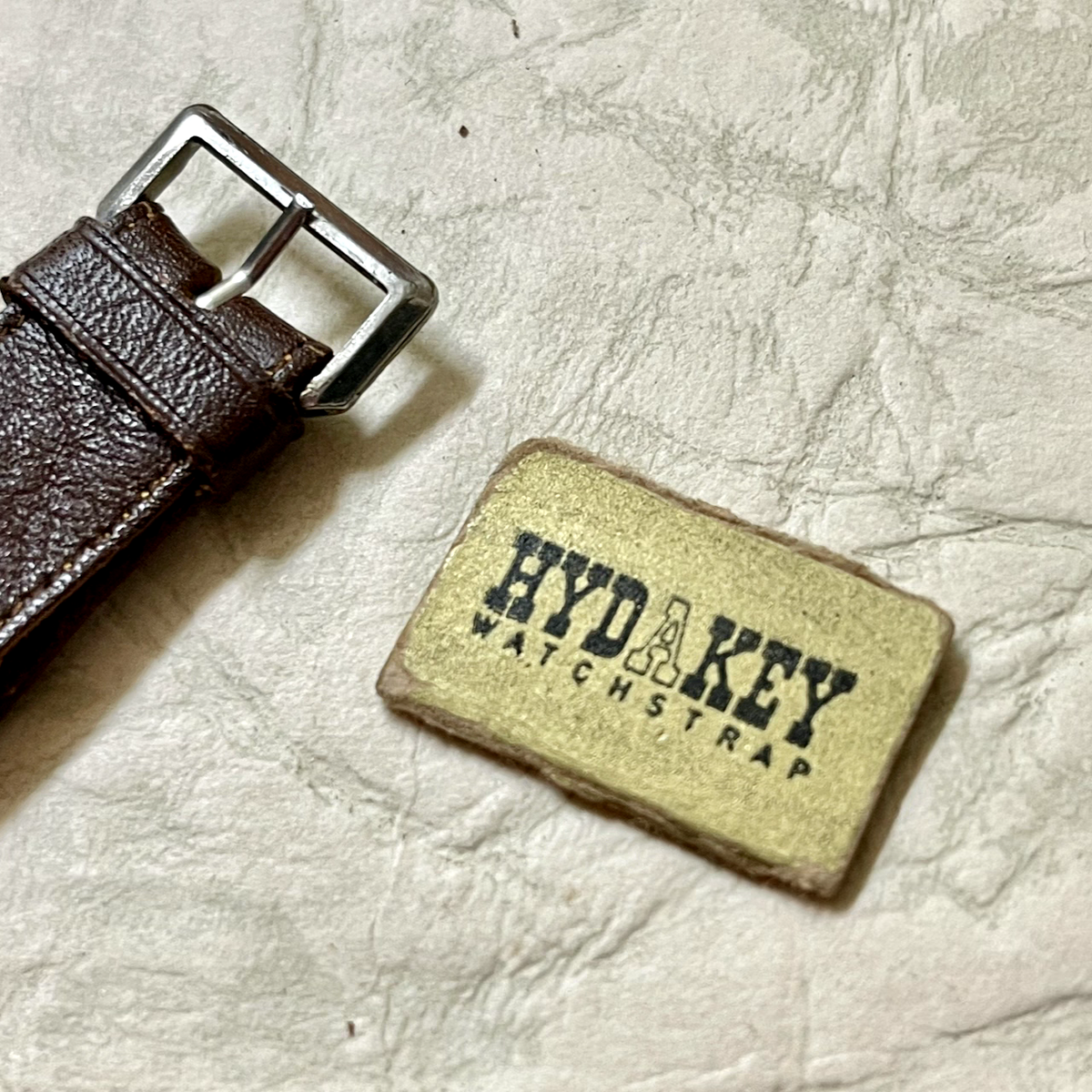Rare Hydakey 1930s/40s 15mm vintage watch band with hidden