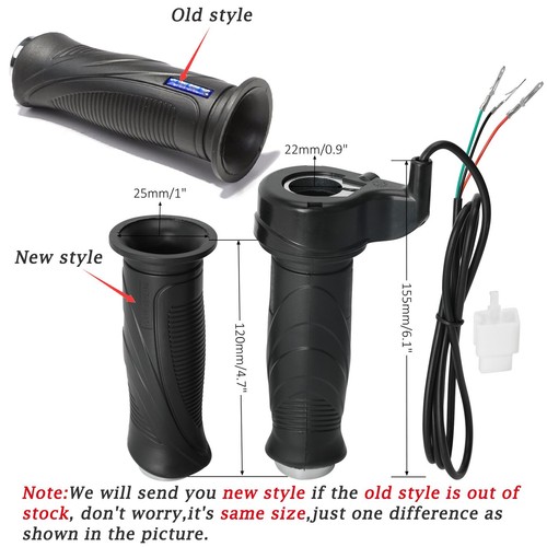 Empuñadura de control de velocidad controlador cepillado motor 36V 800W para scooter eléctrico bicicleta eléctrica - Imagen 12 de 12