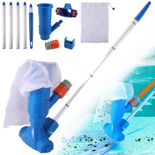 Handheld Vacuum Swimming Pool Jet Cleaner 5Section Pole Ground Spa Pond Fountain - Picture 3 of 15