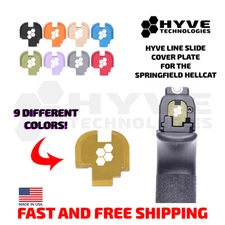 Slide Cover Plate for the Springfield Hellcat with Hyve logo