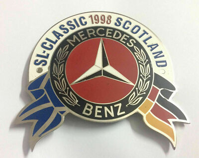 Car Badge-Mercedes Benz Scotland 1998 Sl-Class Automobilia Mg Jaguar audi vw Tri