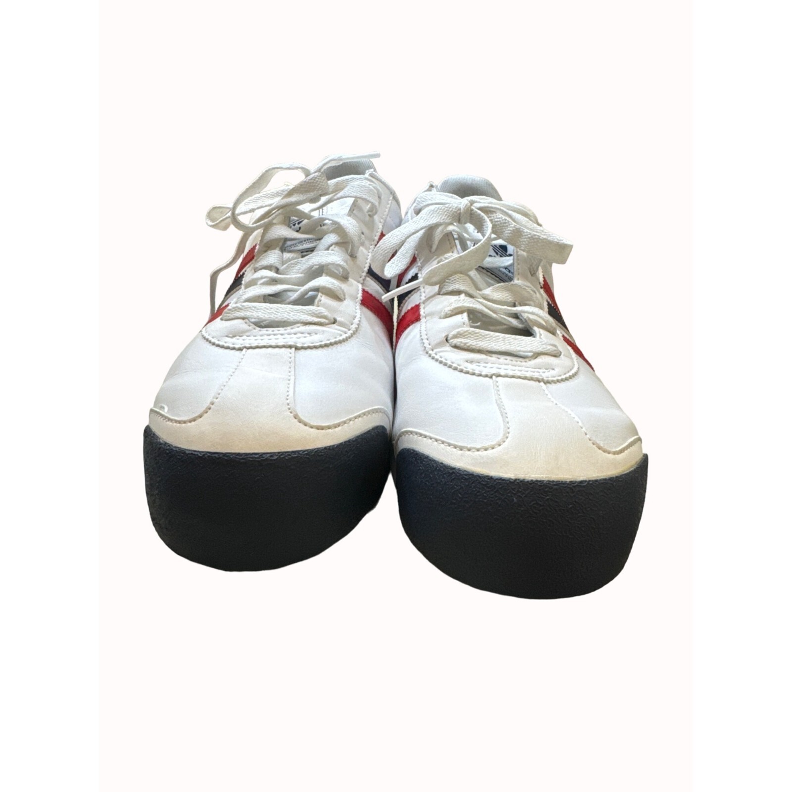 SAOLA Scarpe da ginnastica Adidas Samoa G56275 uomo bianche rosso bianco blu taglia 13 SkU 4408