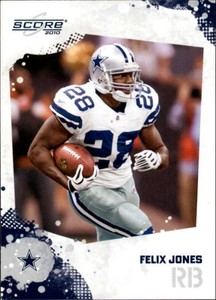 2010 Score Dallas Cowboys Football Card #76 Felix Jones | eBay