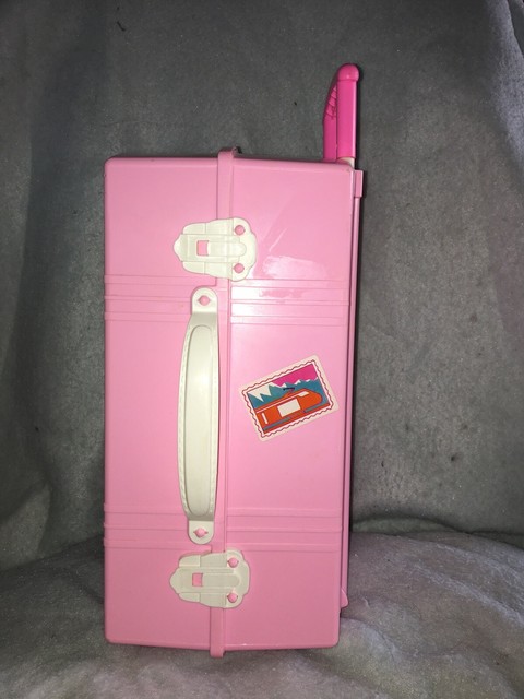 vintage barbie suitcase house