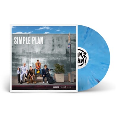 SIMPLE PLAN - HARDER THAN IT LOOKS   VINYL LP NEU