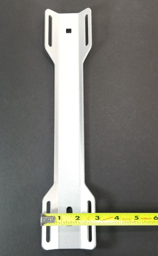 Aluminum Single Tank Adapter Plongée Tech Plaque 13 3/4 " x 2 3/4 Bcd 3mm - Photo 10 sur 11