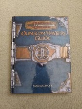 D D Dungeon Master's Guide - Core Rulebook II 3rd, 2000 VG C First Printing