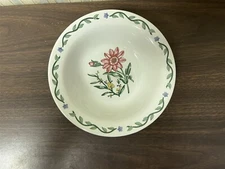 International Tableworks Terrace Blossoms 6-3/4" Soup Bowl Made in China 