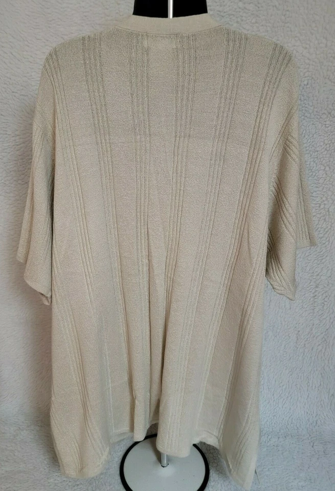 Cárdigan Suéter Camisa Top Blusa Colección Avenue para Mujer Talla 3X Marrón Foto 4 de 4