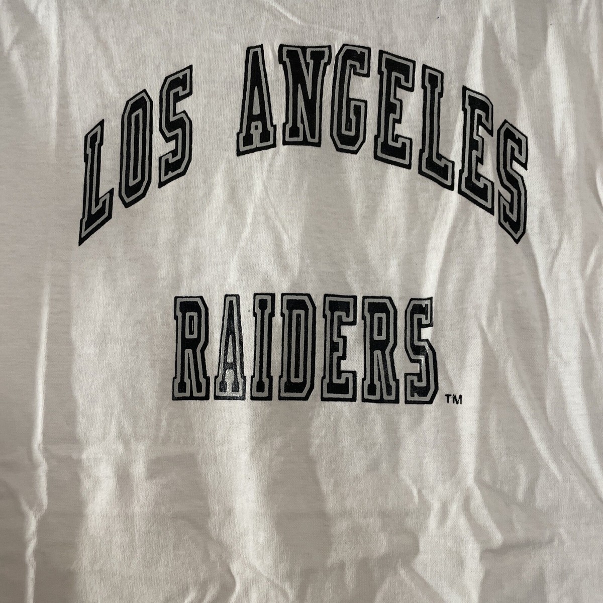 Vintage Russell Athletic Los Angeles Raiders T Shirt NFL Youth