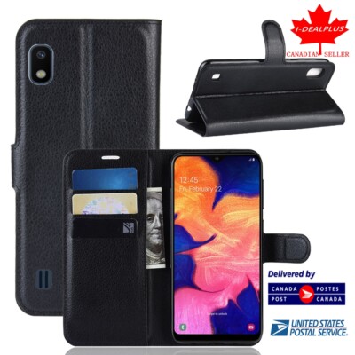 For Samsung A10/ A10E/A10S Flip Wallet Soft Case/Cover/Card Holder  Kickstand