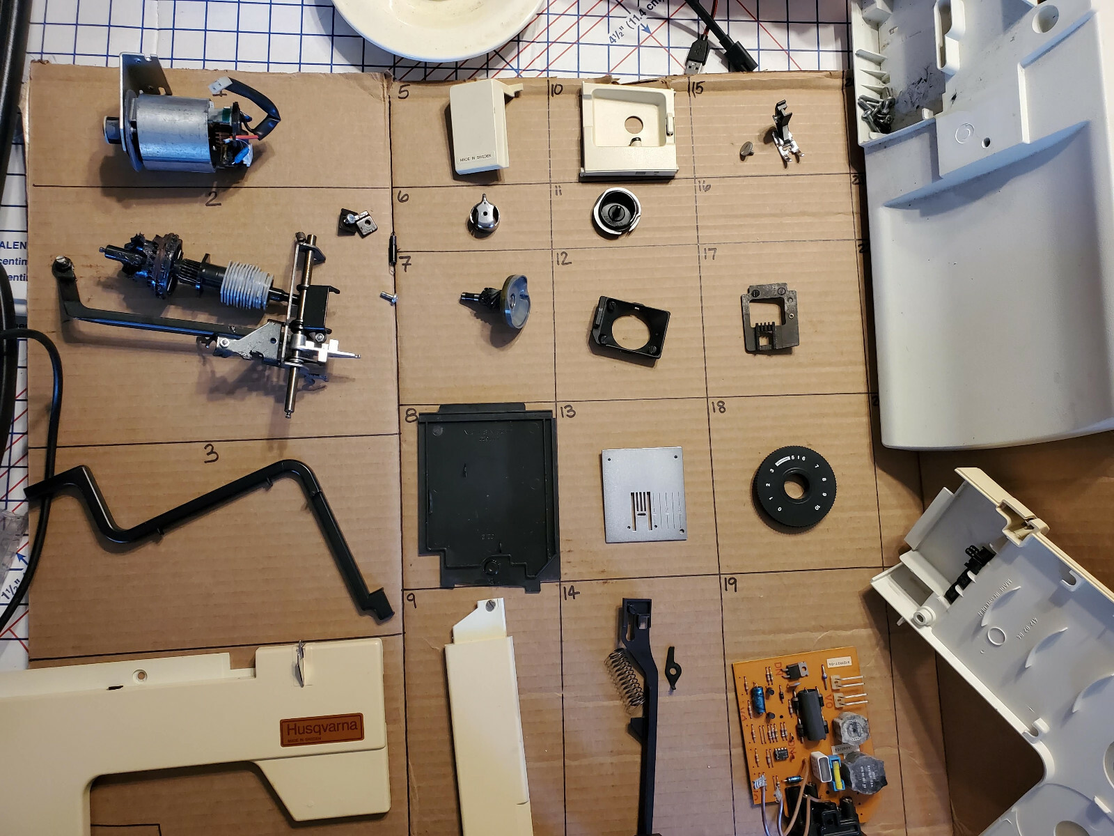 Viking HUSQVARNA Classica 105 SEwing Machine parts eBay