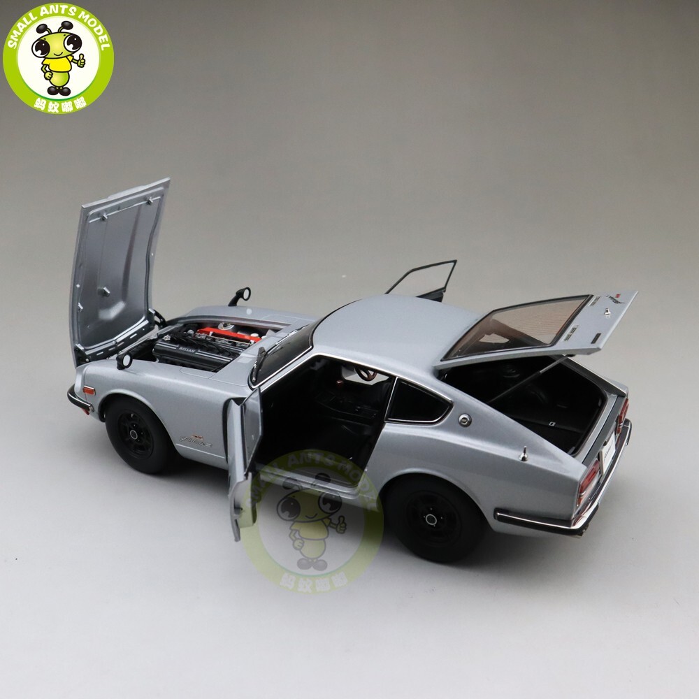1/18 Autoart 77437 1969 NISSAN Fairlady Z432 PS30 Silver Diecast