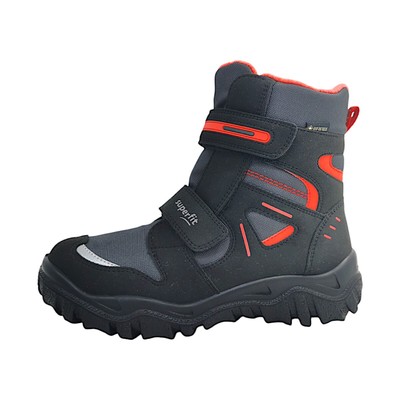 Superfit Husky Kinderschuhe Jungen Winterstiefel Schwarz Freizeit