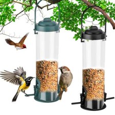 Bird Feeder Wild Classic Hanging Tube Feeders Premium Seed Hard Capacity