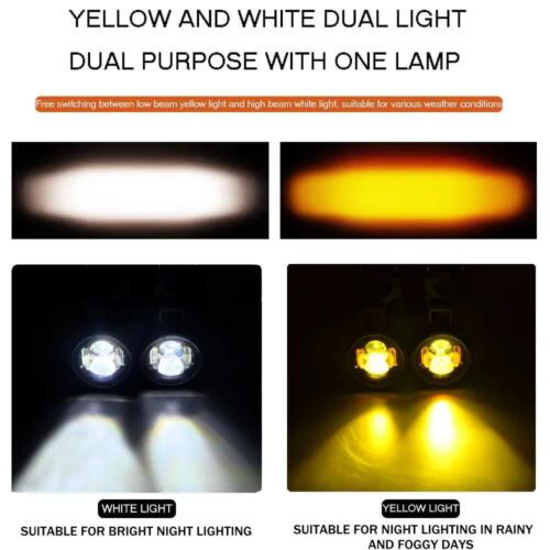 100W LED Zusatzscheinwerfer Nebelscheinwerfer Set - Honda XL750 Transalp 2023-2025 - Bild 9 von 11
