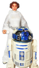 STAR WARS scenes PRINCESS LEIA ORGANA R2-D2 1998 power the of force collection