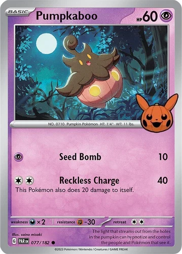 Pumpkaboo 077/182 Trick or Trade Booster Bundle 2024