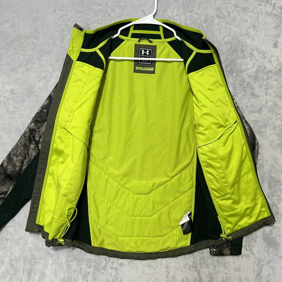 Under Armour Scent Control Infrared Softshell Camo Jacket Mossy Oak Small - Image 4 of 4
