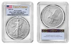 2025 P Silver Eagle $1 W/Eagle Privy PCGS MS70 First Strike #2