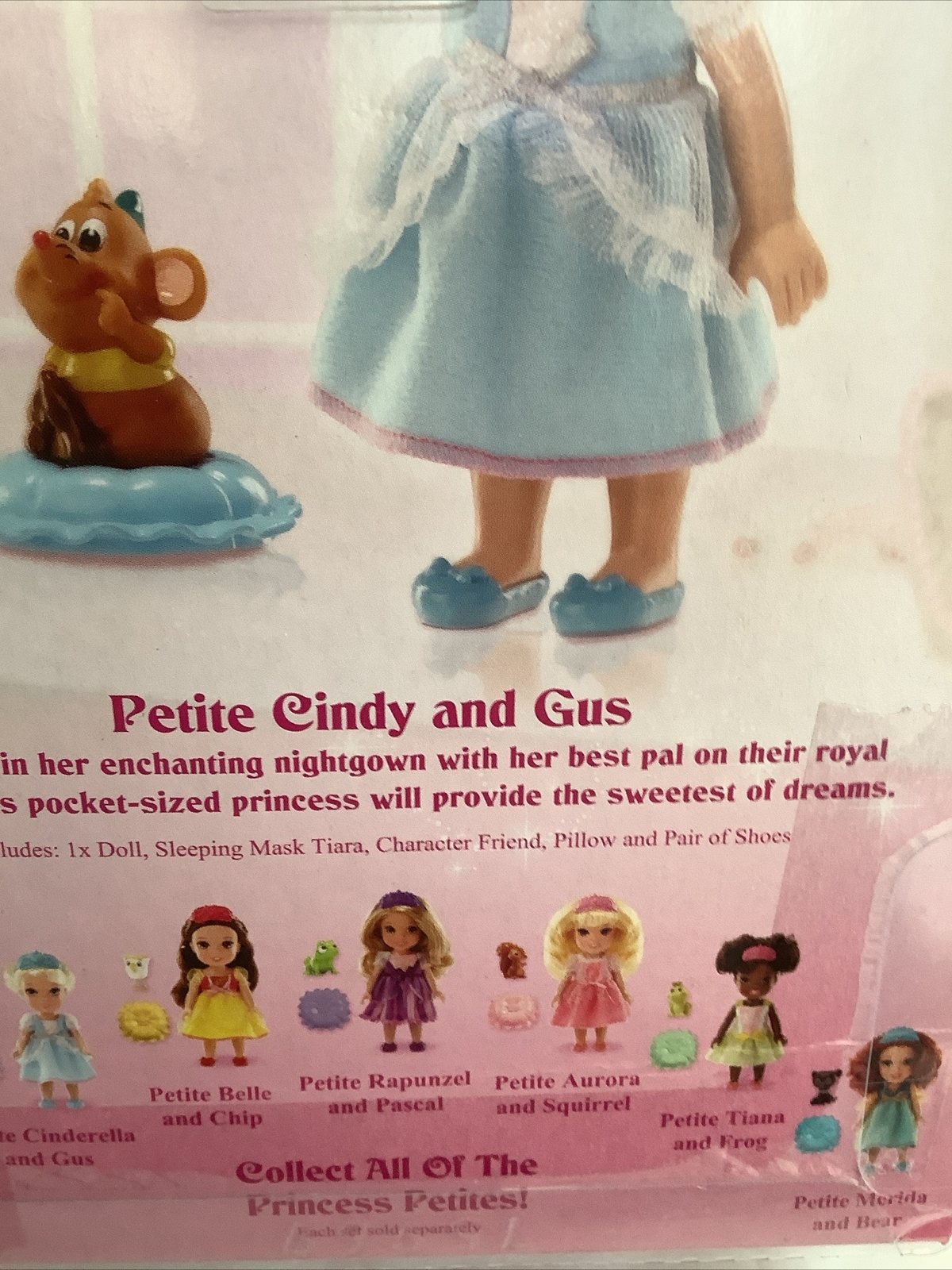 My First Disney Princess Petite Cindy & Gus  NEW Toys R US