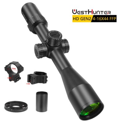Jagd Zielfernrohr Westhunter HD GEN2 4-16X44 FFP Seitenfokus Rad Schussfest